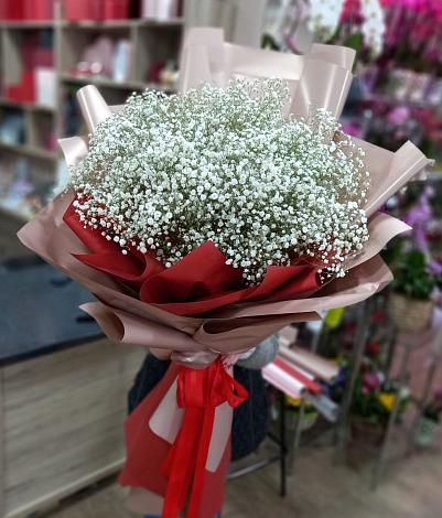 Букет цветов из: Гипсофила в Чистогорском