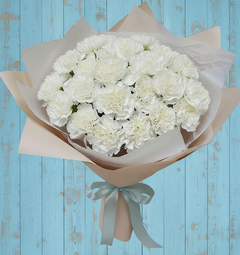 Букет цветов из: Гвоздики в Чистогорском