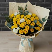 Букет цветов из:  Розы в Чистогорском