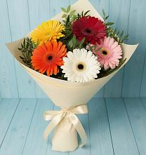 Букет цветов из:  Герберы в Чистогорском