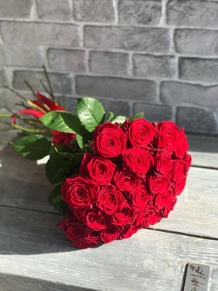 Букет Красные розы Фридом в Чистогорском