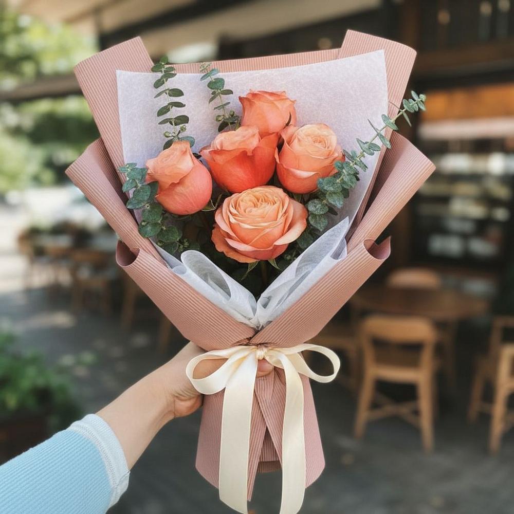 Букет цветов из: Розы в Чистогорском