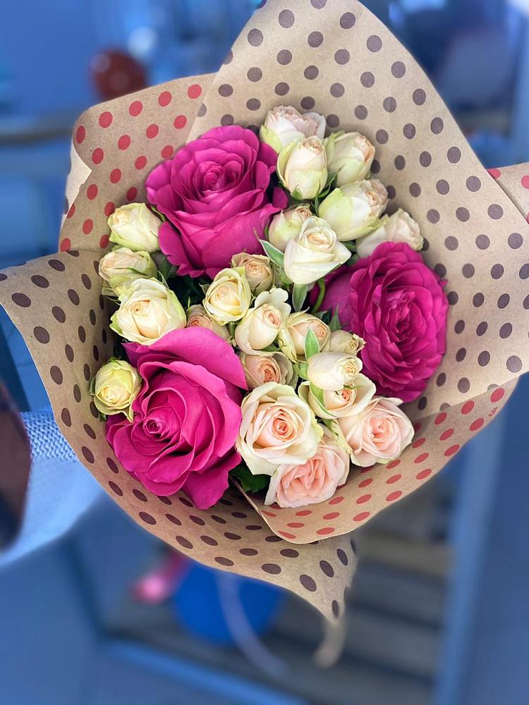 Букет цветов из: Розы в Чистогорском