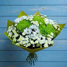 Букет цветов из:  Хризантемы в Чистогорском