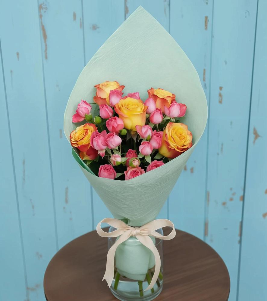 Букет цветов из: Розы в Чистогорском