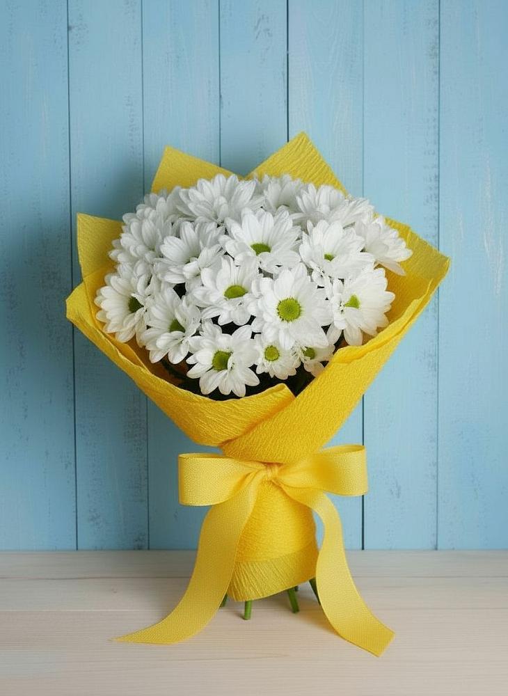 Букет цветов из: Хризантемы в Чистогорском