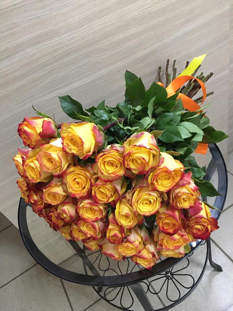 Букет Желтые розы в Чистогорском