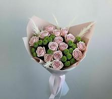 Букет цветов из:  Розы и Хризантемы в Чистогорском