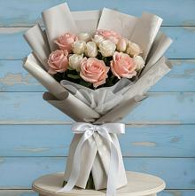 Букет цветов из:  Розы в Чистогорском