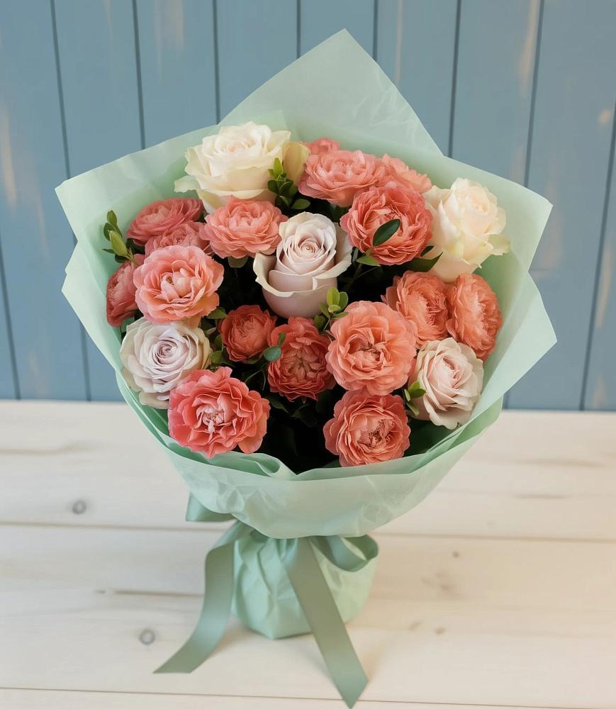 Букет цветов из: Розы в Чистогорском