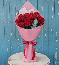 Букет цветов из:  Розы #REPLACE_PRED# Чистогорском