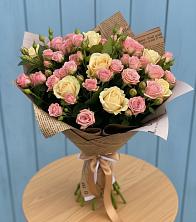 Букет цветов из:  Розы в Чистогорском