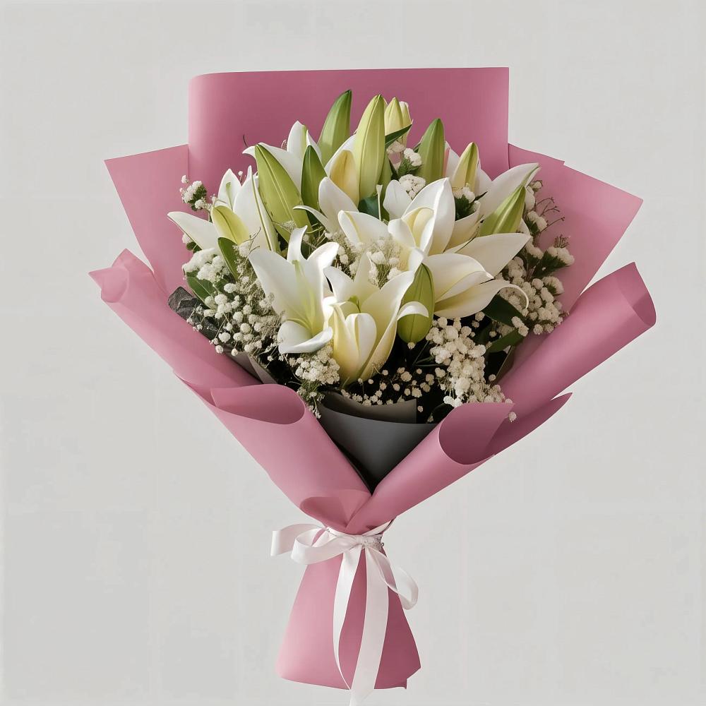 Букет цветов из: Лилии в Чистогорском