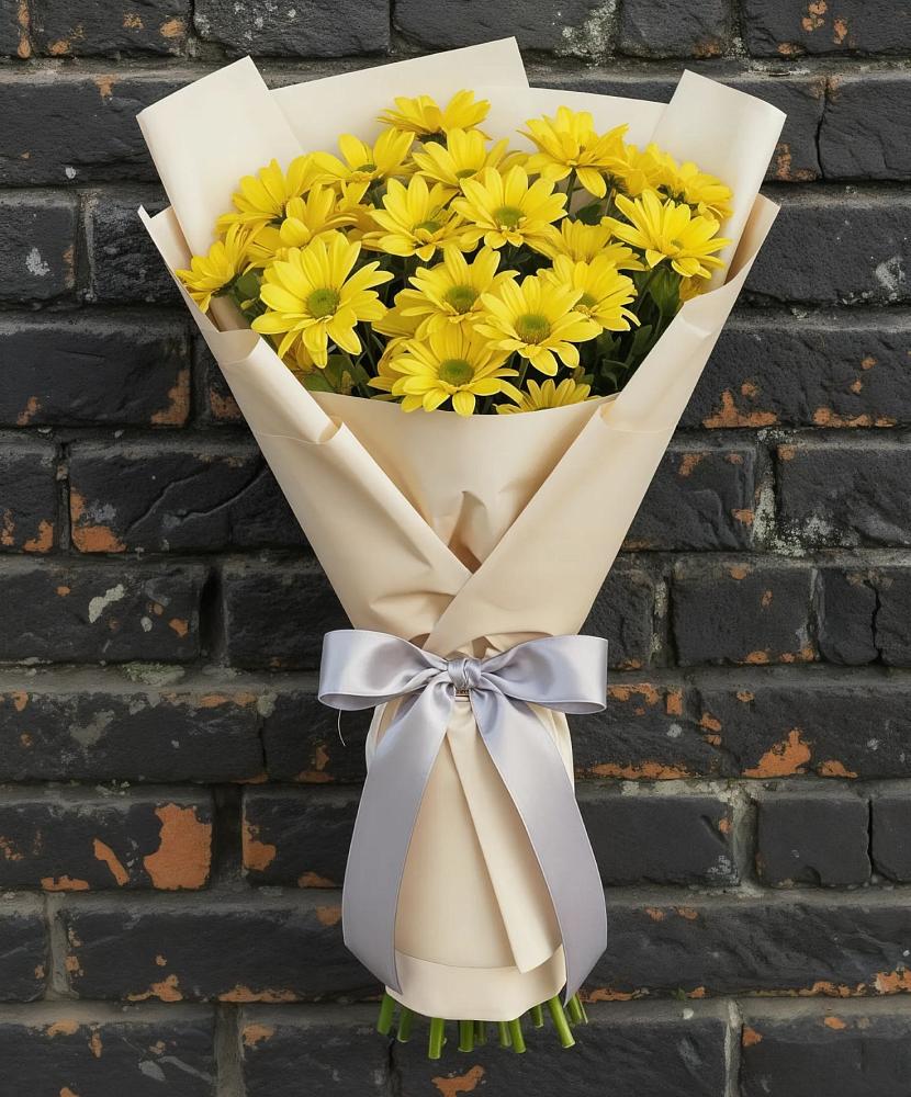 Букет цветов из: Хризантемы в Чистогорском