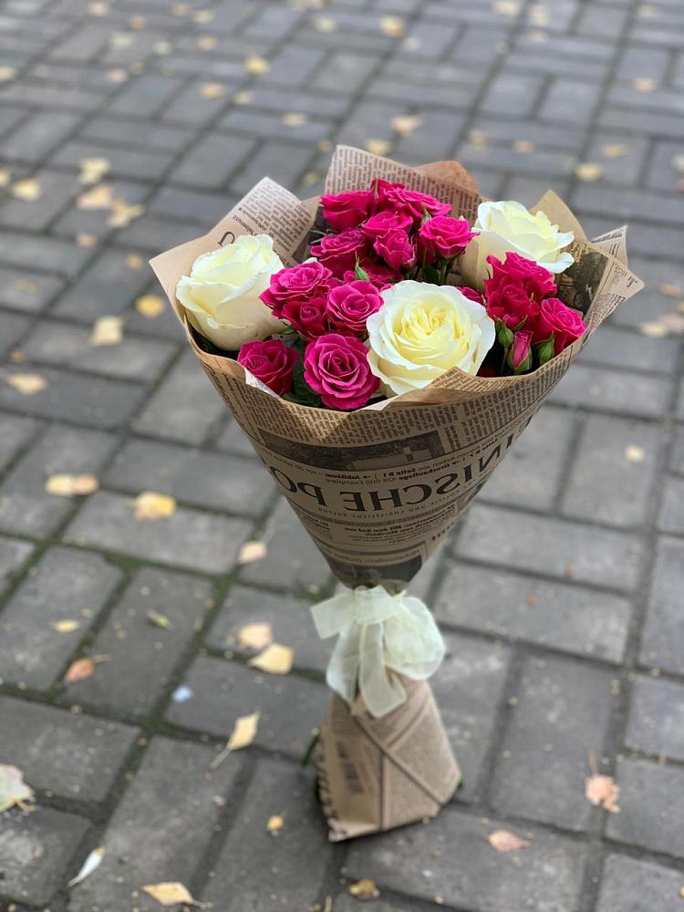 Букет цветов из: Розы в Чистогорском