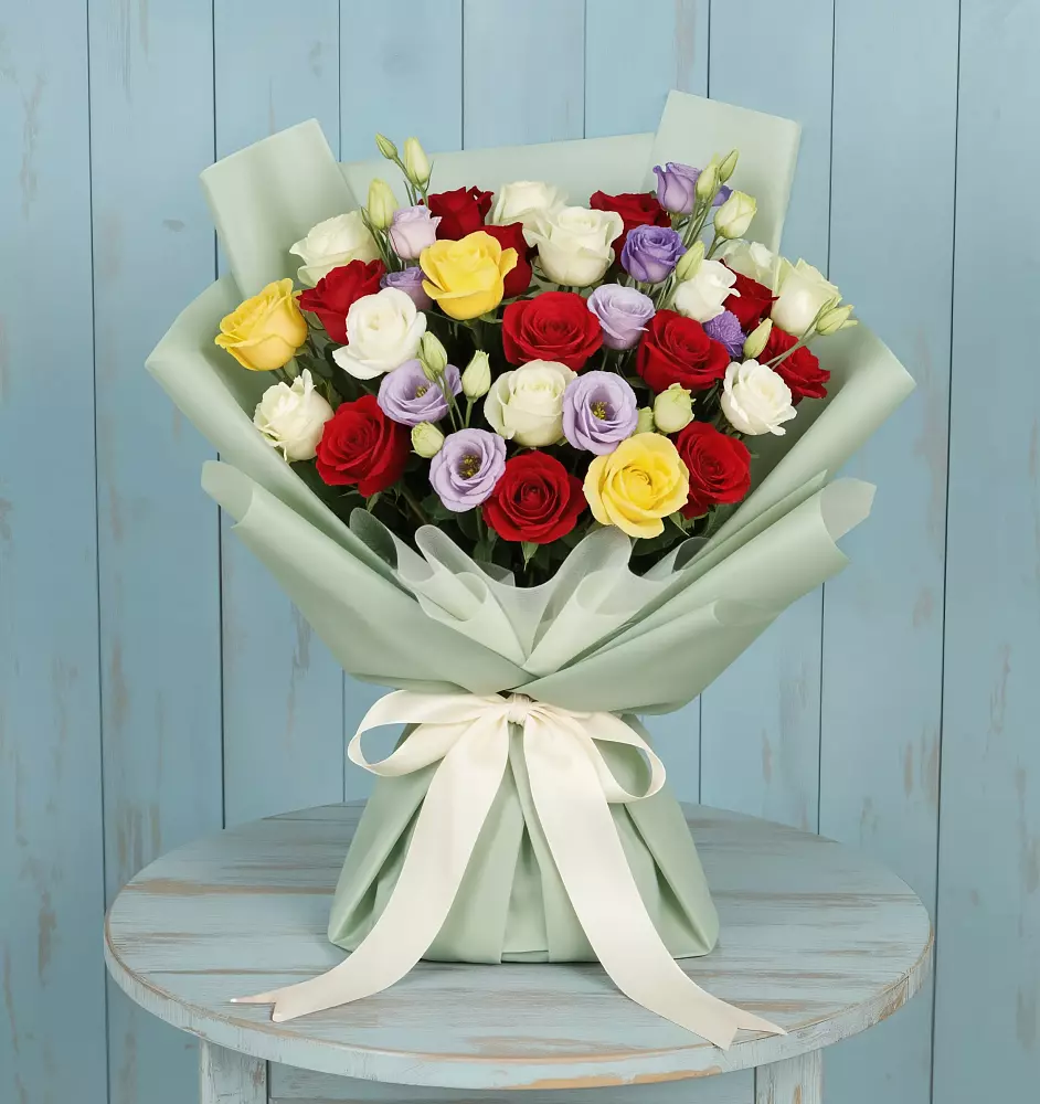 Букет цветов из: Розы в Чистогорском