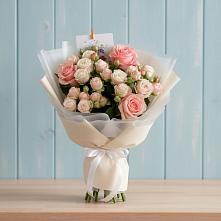 Букет цветов из:  Розы в Чистогорском