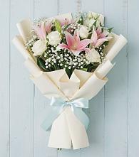 Букет цветов из:  Лилии в Чистогорском